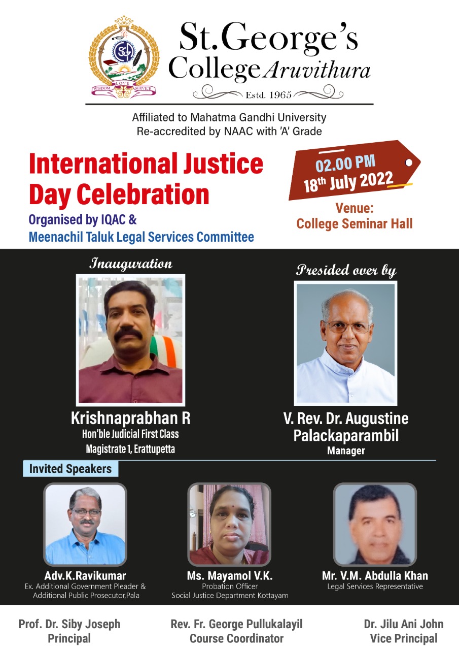 International Justice Day Celebration